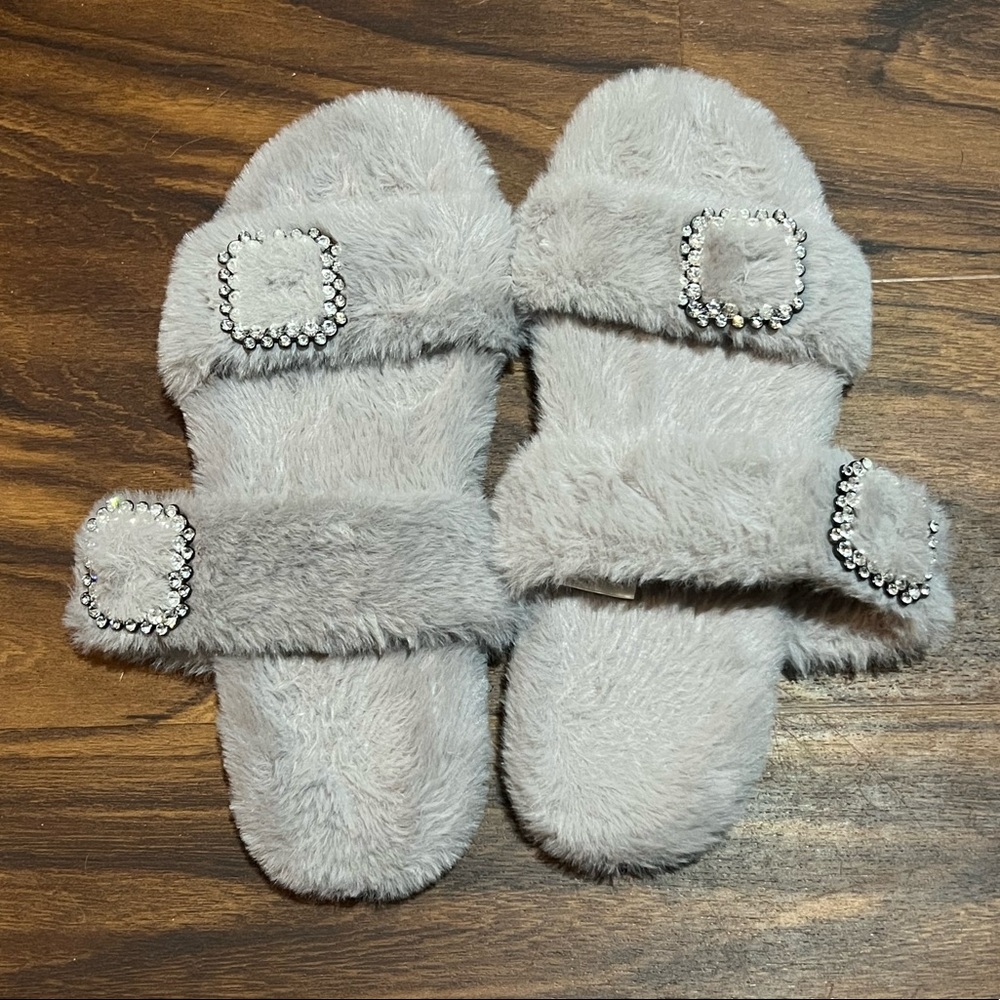 Express Faux Fur Slippers